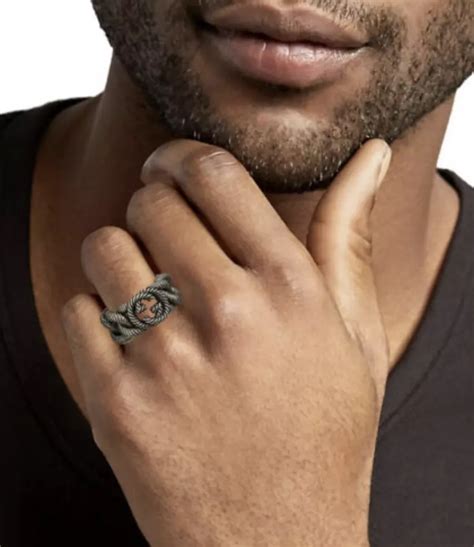 gucci ring mens fashio|Gucci link chain for men.